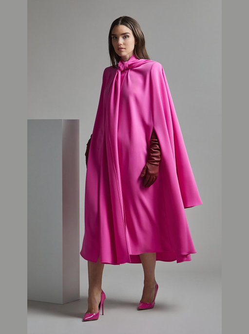Long Sleeve TOSHIAKI Midi Dress
