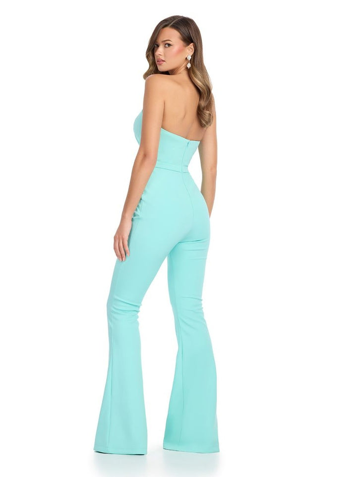 Strapless Scuba Jumpsuit