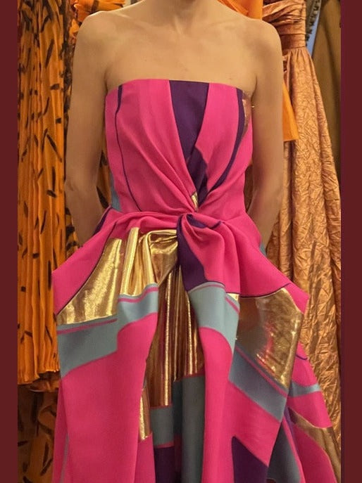 Strapless Mauricio Gown