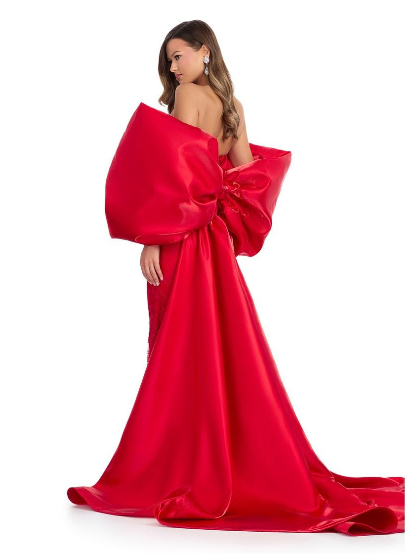 Oversized Bow Overskirt