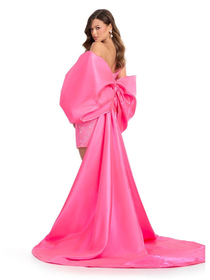 Oversized Bow Overskirt