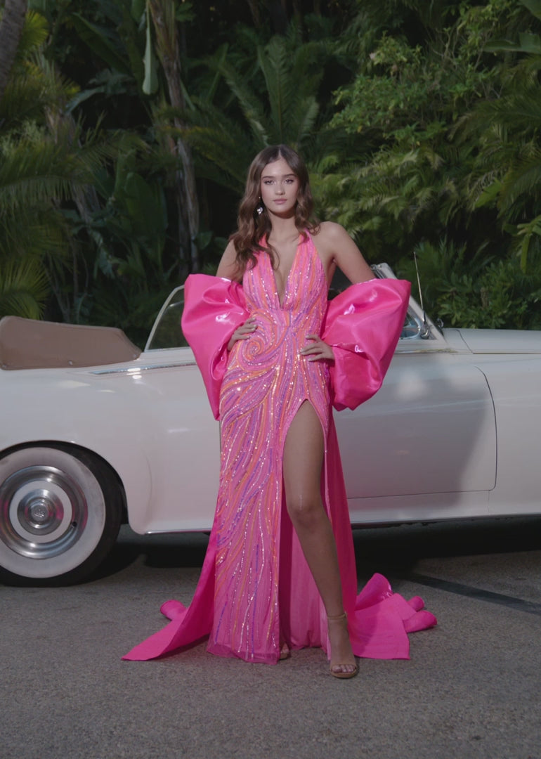 Oversized Bow Overskirt
