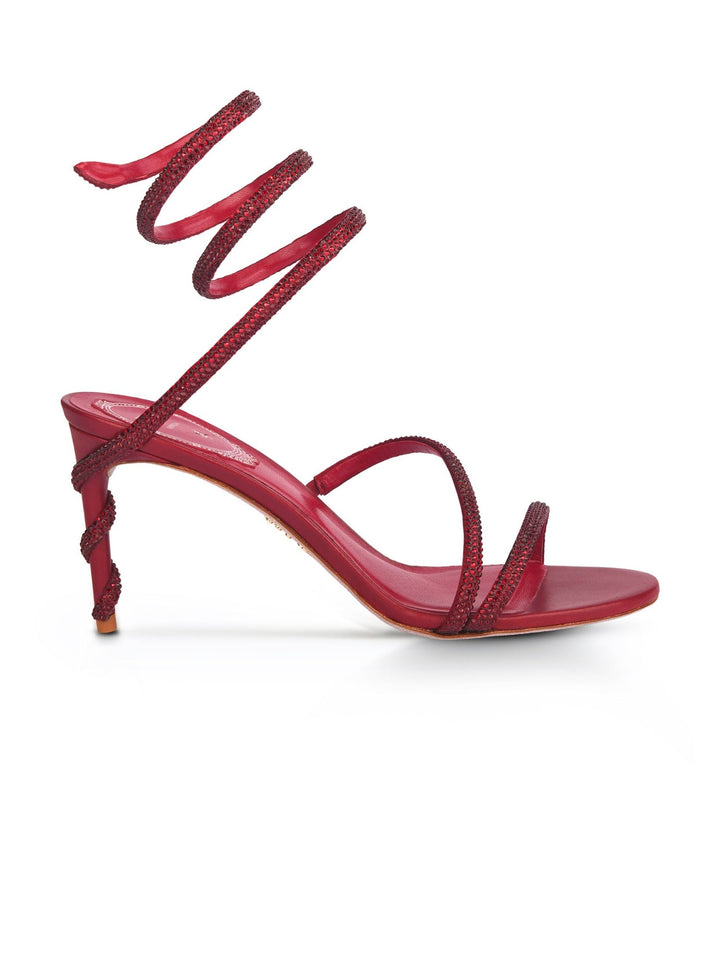MARGOT BURGUNDY SANDAL 80
