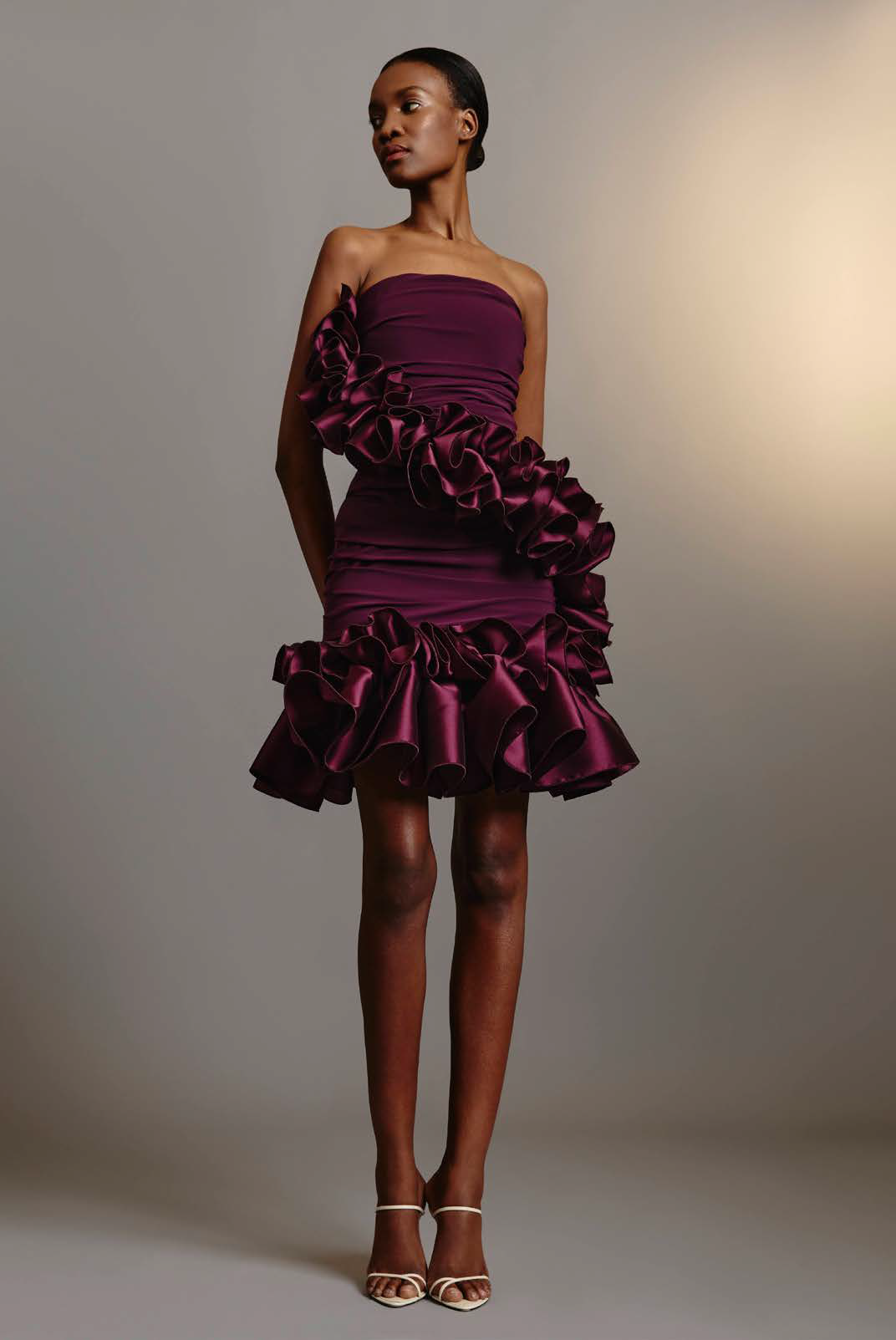 Monroe Ruffled Mini Dress