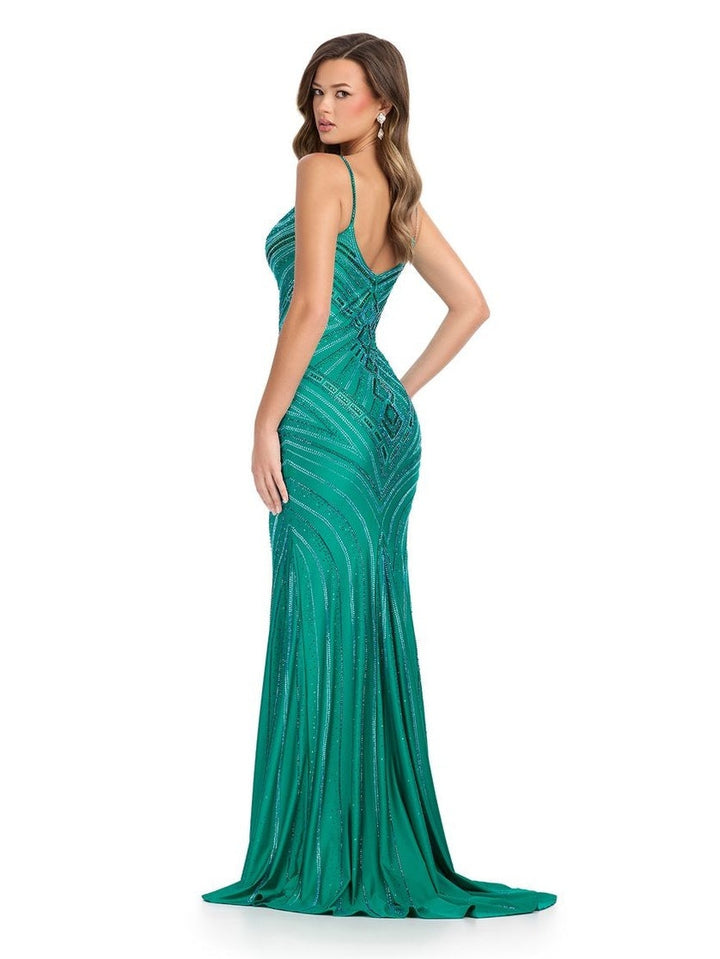 Jersey Gown with Press On Stones